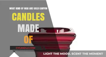 Gold Canyon Candles: Unveiling the Secret Wax Blend
