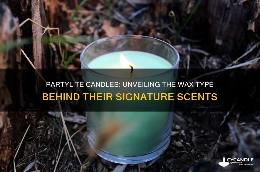 what kind of wax are partylite candles made from