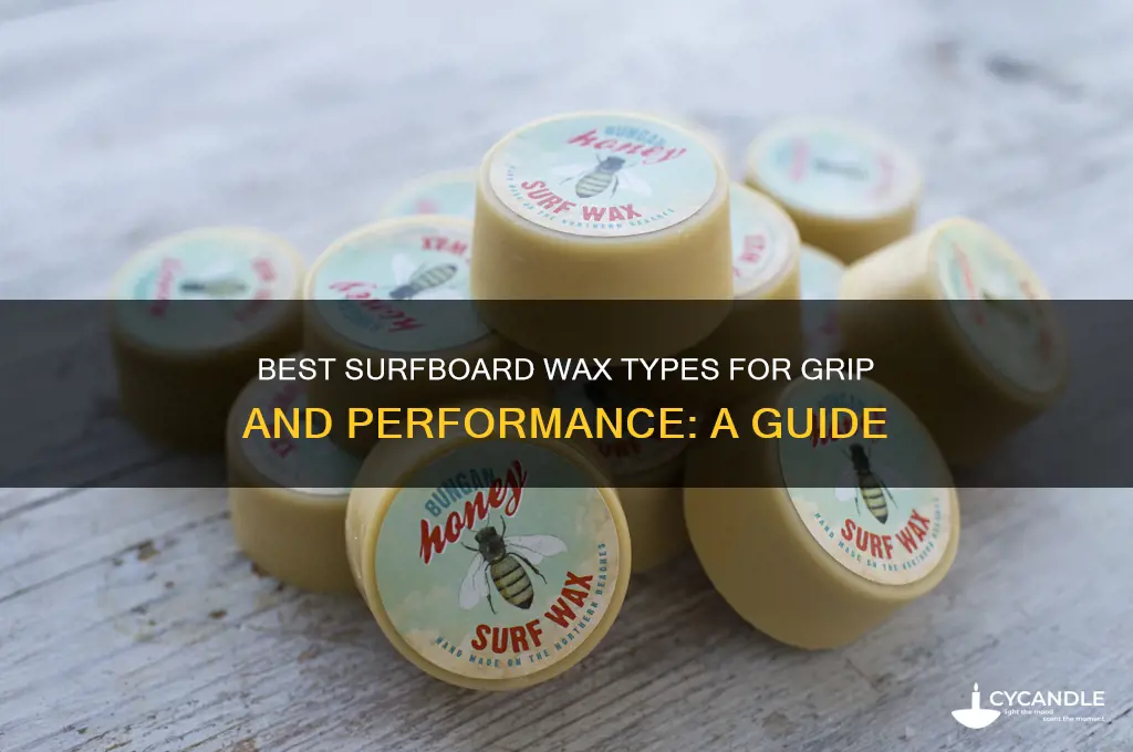 what kind of wax can i put on surfboard