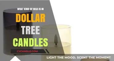 Dollar Tree Candles: Unveiling the Wax Type and Quality