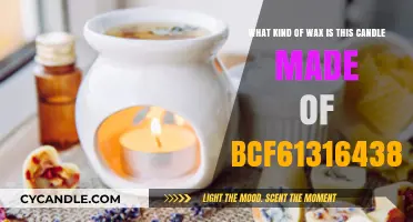 Unveiling the Mystery: What Wax is in Candle BCF613164386?
