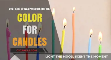 Choosing the Perfect Wax for Vibrant, Long-Lasting Candle Colors