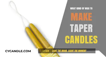Choosing the Perfect Wax for Elegant Taper Candle Making