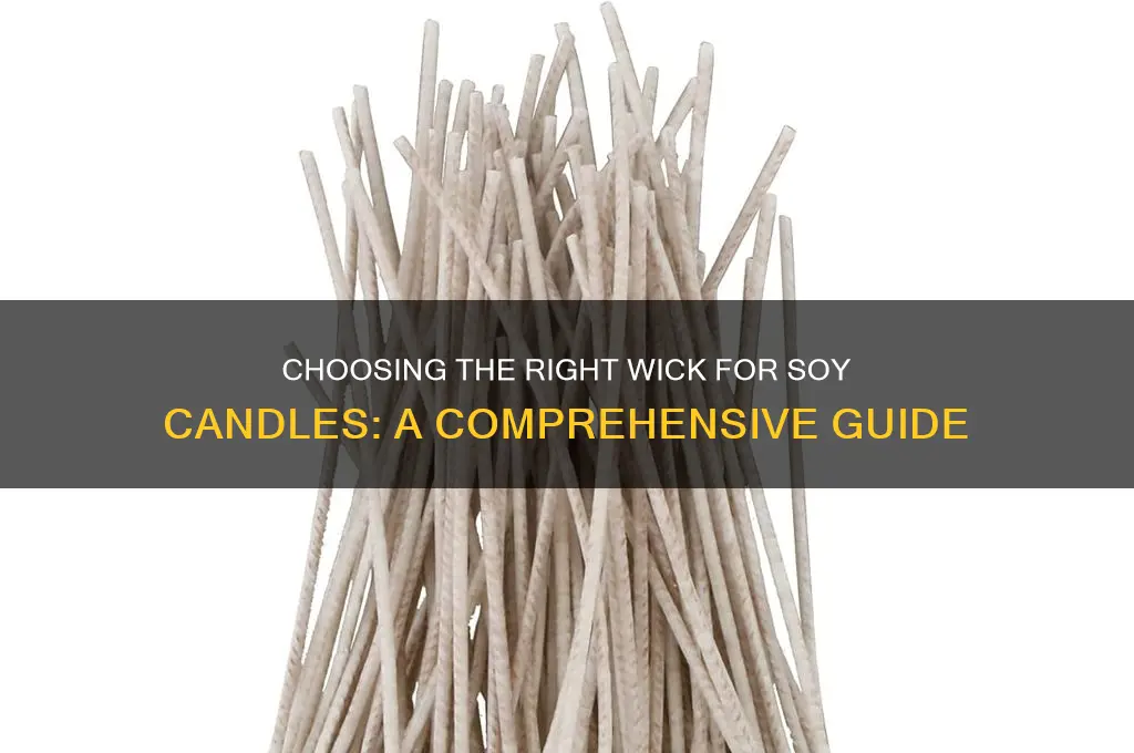 what kind of wic do you use in soy candles