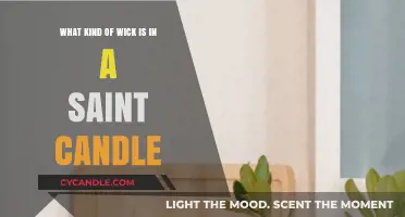 Exploring the Wick Material in Traditional Saint Candles