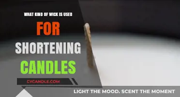 Choosing the Right Wick for Shortening Candles: A Comprehensive Guide