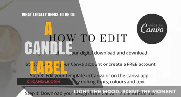 Essential Legal Requirements for Candle Labels: A Comprehensive Guide