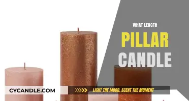Choosing the Perfect Pillar Candle Length for Your Space