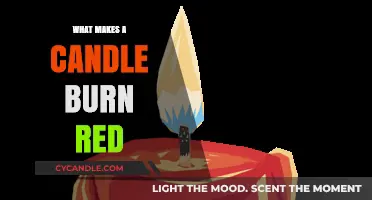Why Candles Burn Red: Unveiling the Science Behind the Flame's Hue
