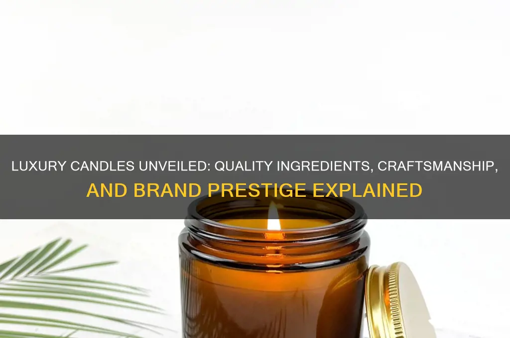 what makes a candle expensive