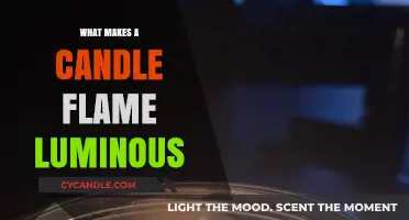 The Science Behind a Candle Flame's Luminous Glow Explained