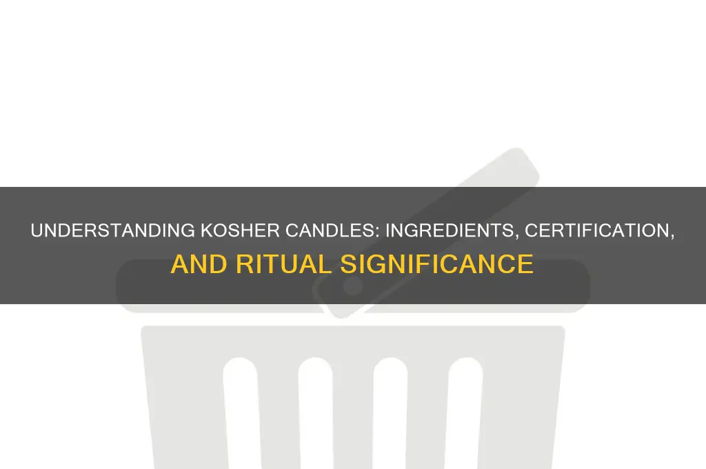 what makes a candle kosher