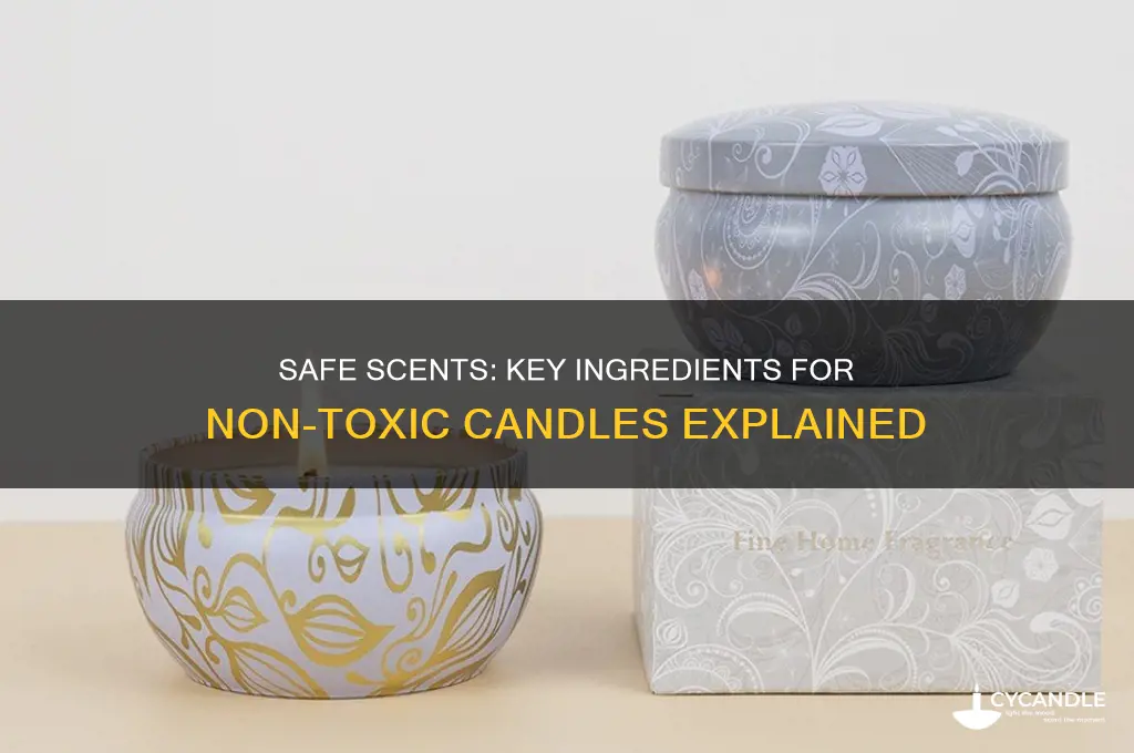 what makes a candle non toxic