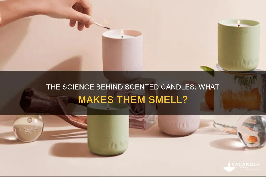 what makes a candle smell