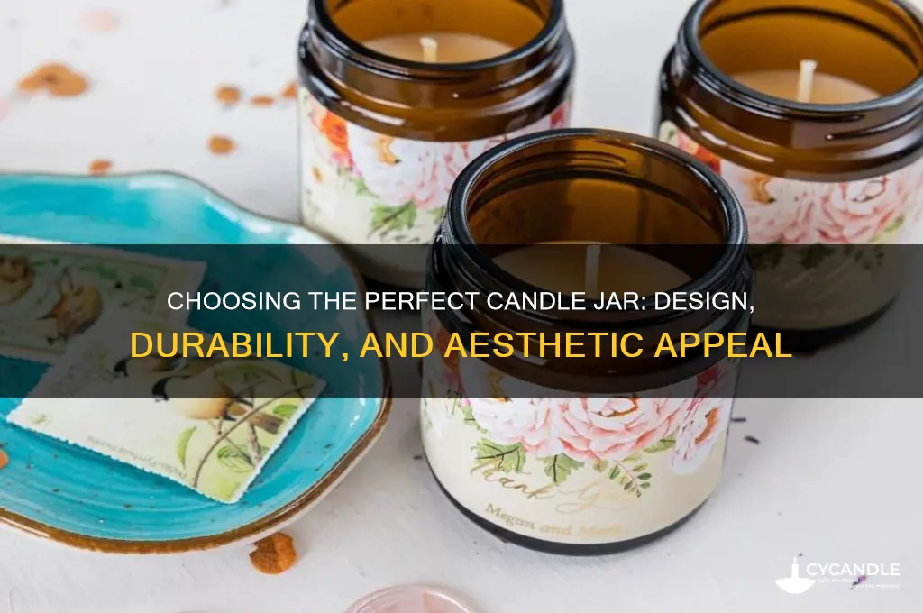 what makes a good candle jar