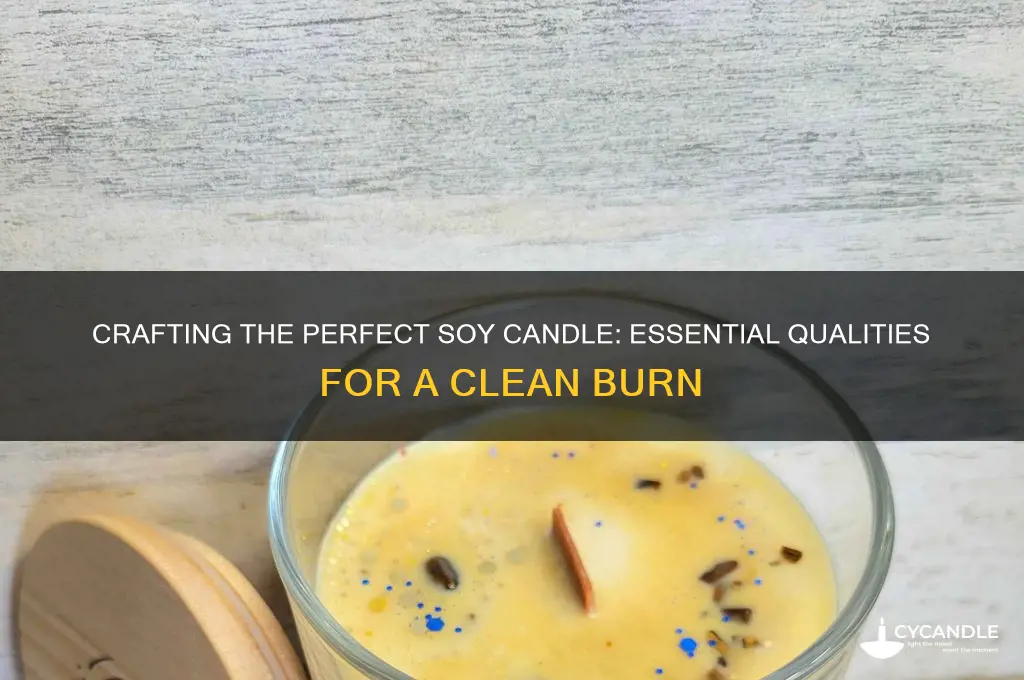 what makes a good soy candle