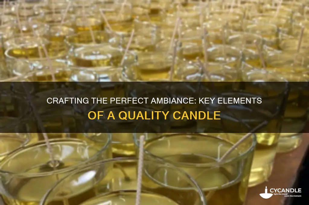 what makes a quality candle
