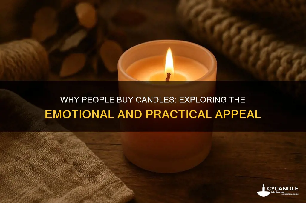 what makes people buy candles