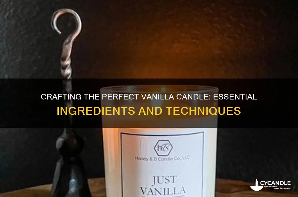 what makes the best vanilla candle