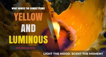 Why Candle Flames Glow Yellow: The Science Behind Their Luminous Hue
