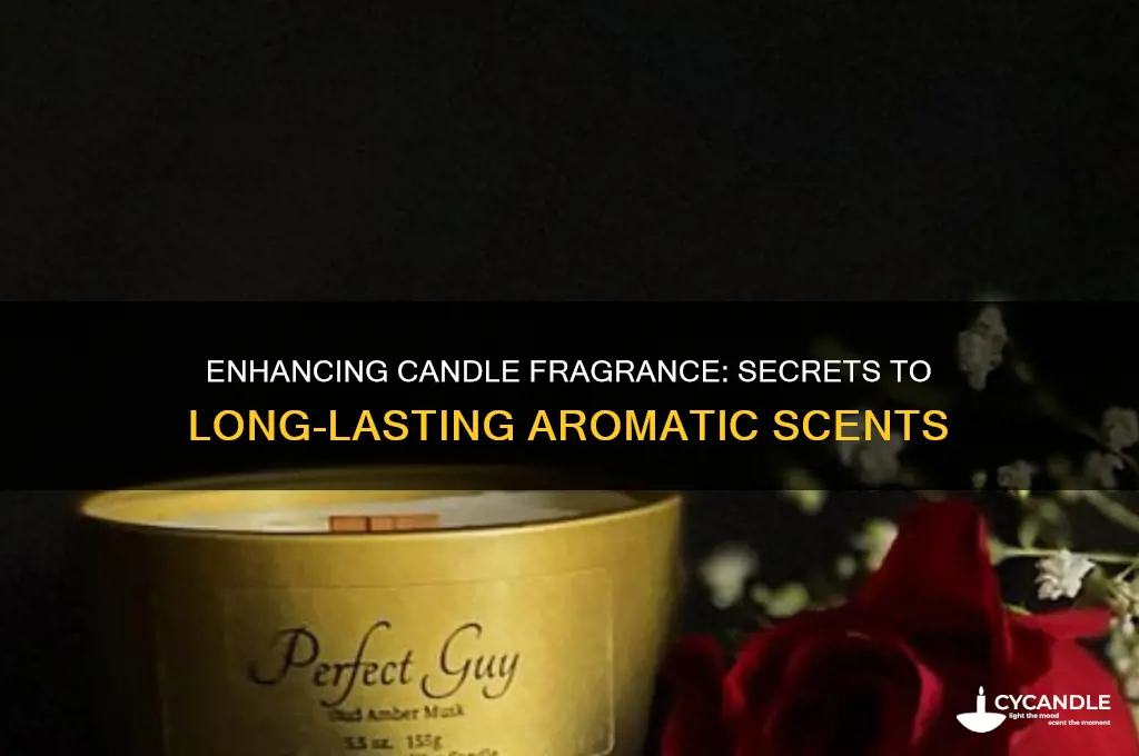 what makes the candle smell during longer