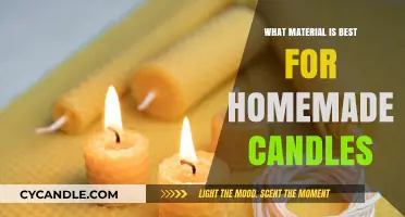 Best Homemade Candle Materials: A Guide to Choosing the Perfect Wax