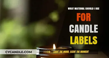 Choosing the Perfect Material for Durable and Stylish Candle Labels