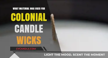Colonial Candle Wicks: Unveiling the Surprising Materials Used in Early America