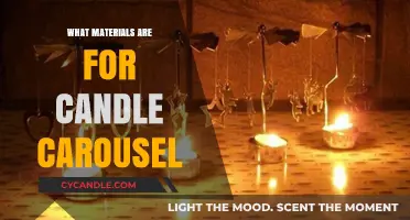 Discover the Best Materials for Crafting a Candle Carousel
