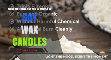 Soy Wax Candle Safety: Submergible Materials Guide for Crafters