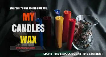 Choosing the Right Melt Point for Your Candle Wax