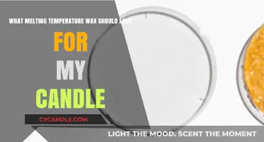 Choosing the Right Wax Melting Temperature for Your Candle