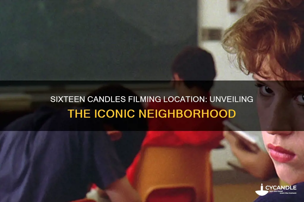 what neighborhood wasbsixteen candles filmed in