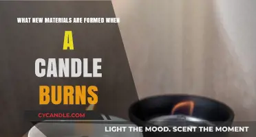 Candle Combustion Chemistry: Exploring New Materials Formed in Flames