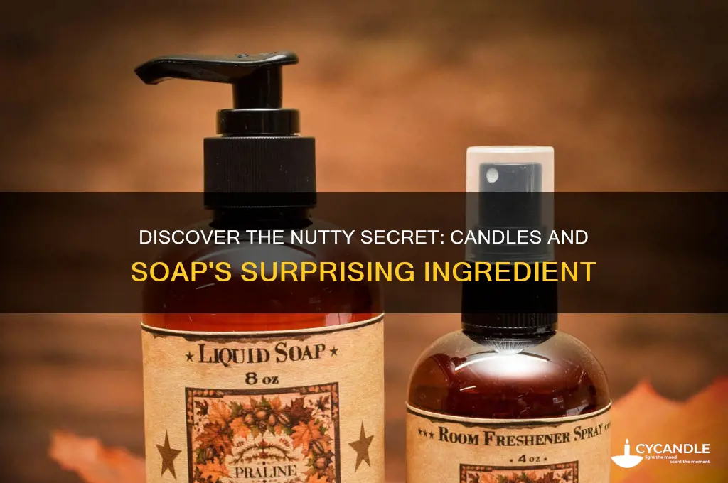 what nut is used in candles and soap