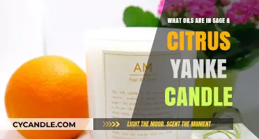 Sage & Citrus Yankee Candle: Essential Oils and Aromatic Ingredients