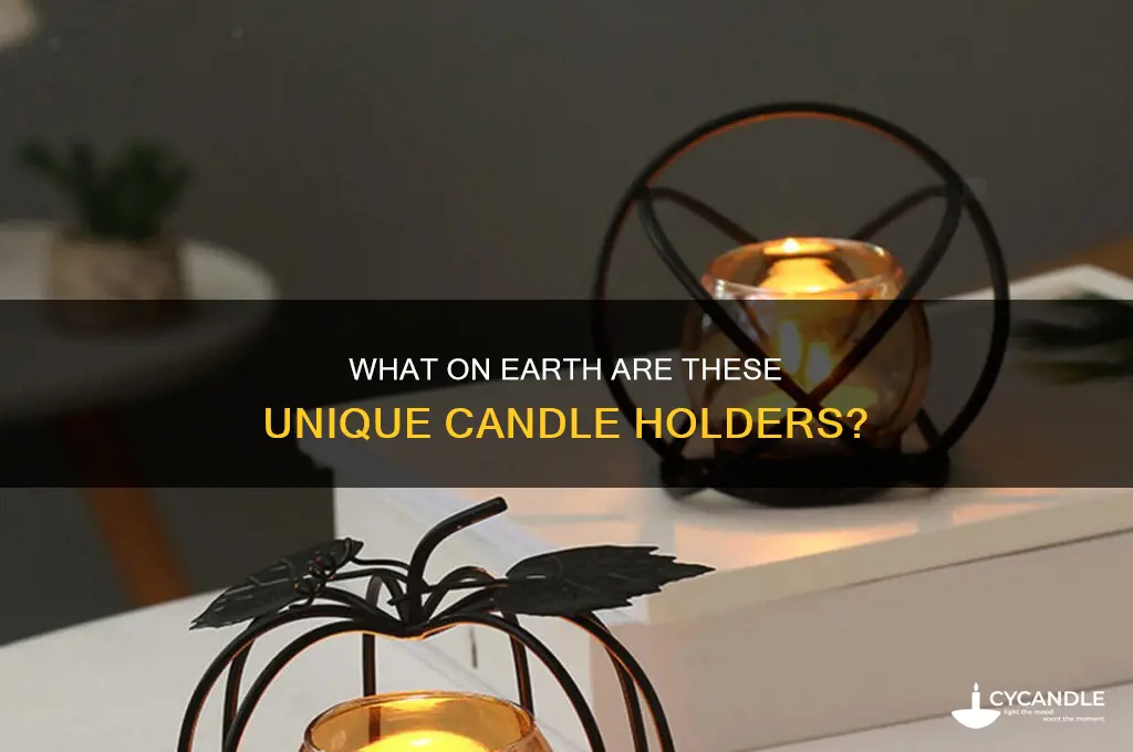 what on earth candle holders