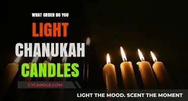 Lighting Chanukah Candles: Understanding the Proper Order and Tradition