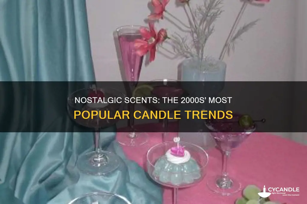 what other candle was popular in the 2000s