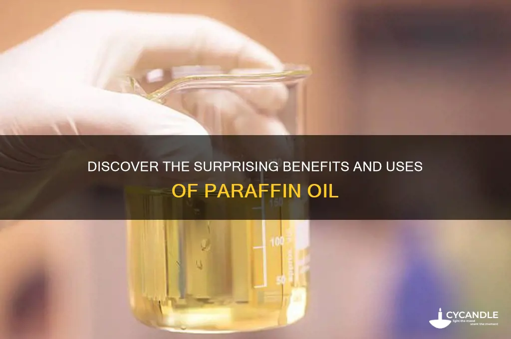what paraffin oil good for