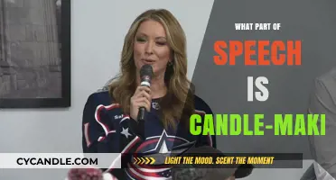 Is Candle-Making a Noun, Verb, or Adjective? Exploring Its Part of Speech