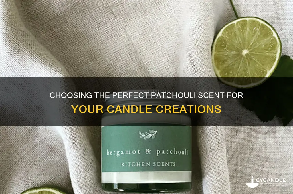 what patchouli to use for candles