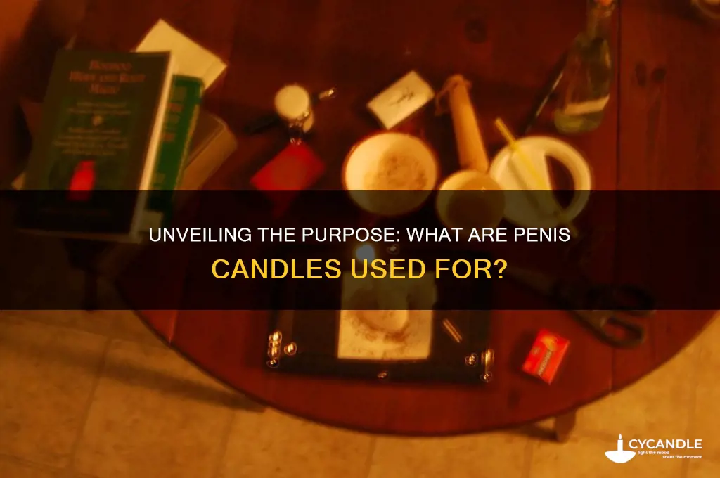 what penis candle used for