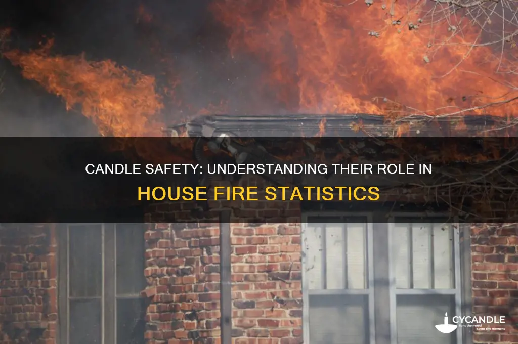 what percent of house fires are caused by candles
