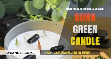 Where to Burn a Green Candle in Your Home for Harmony