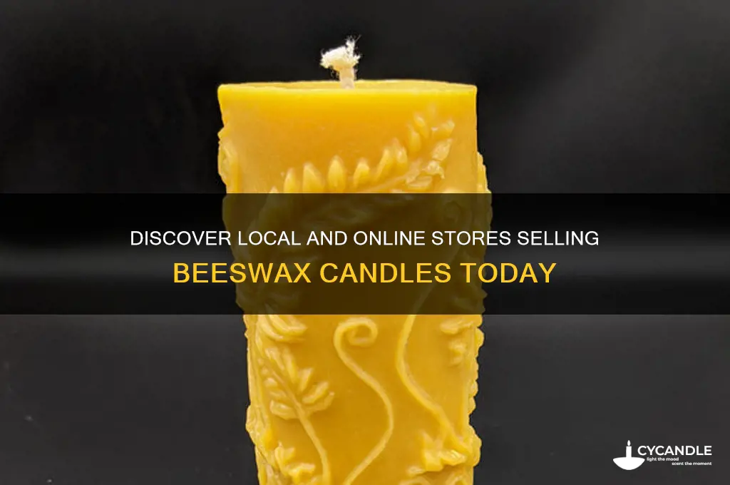 what place sells beeswax candles