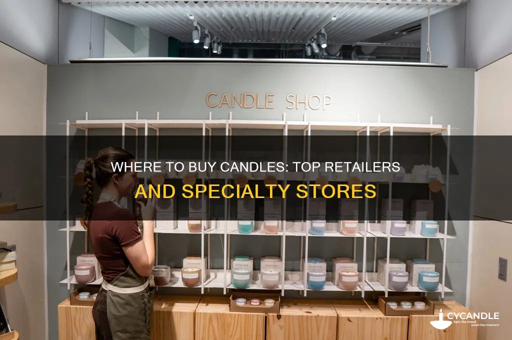what places sell candles