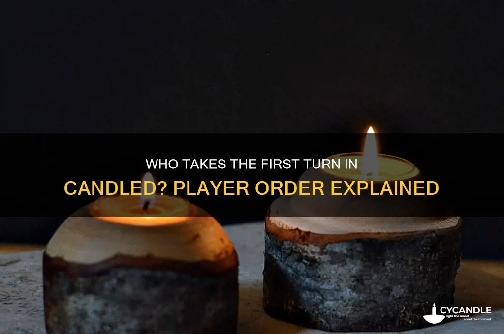 what player goes first candled