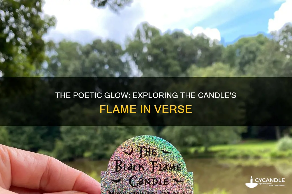 what poet wrote about a candle