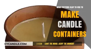 Choosing the Right Potter's Clay for Crafting Candle Containers